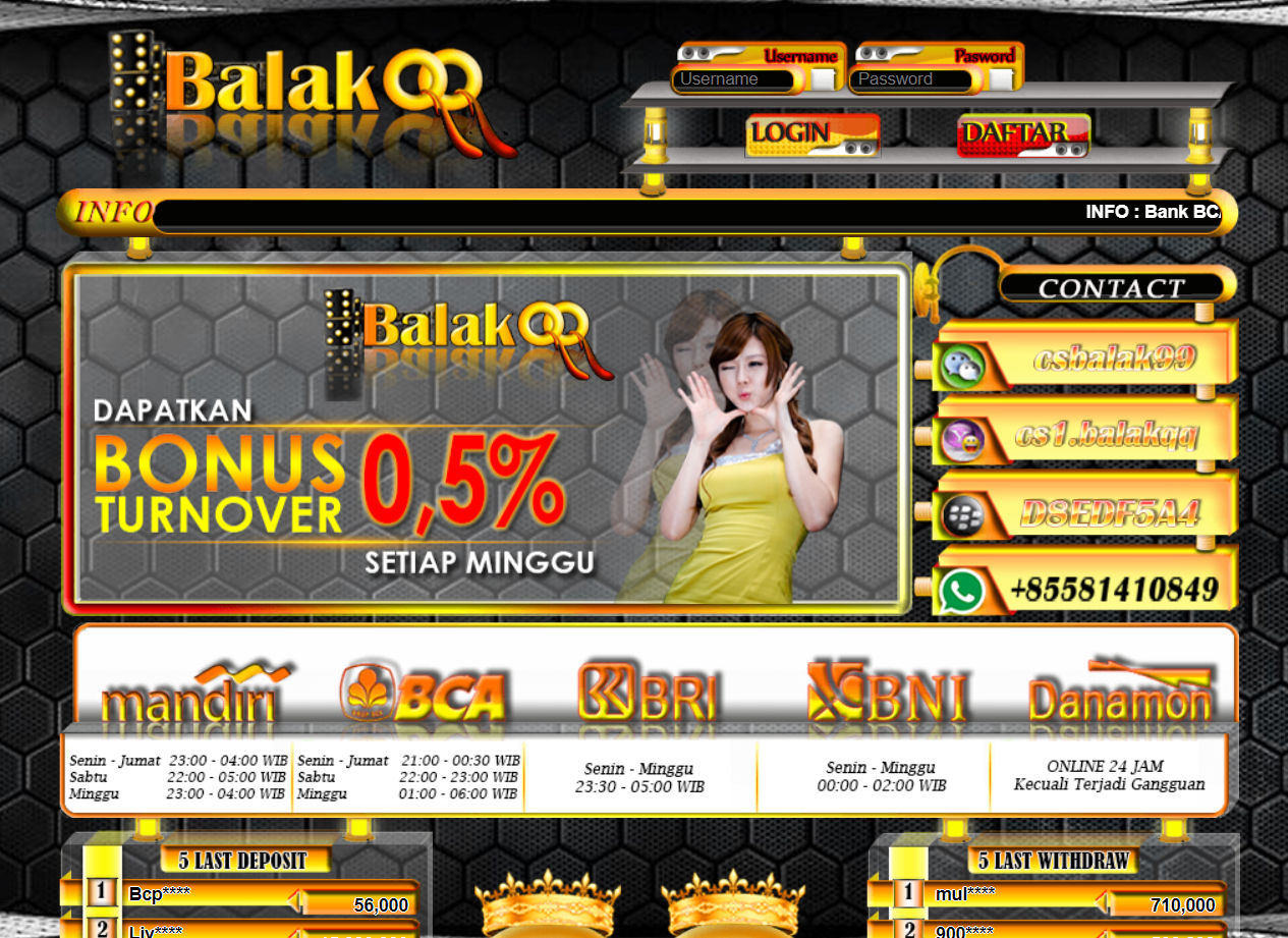BALAKQQ - Agen BandarQ, DominoQQ 99, Poker Online, QQ Online